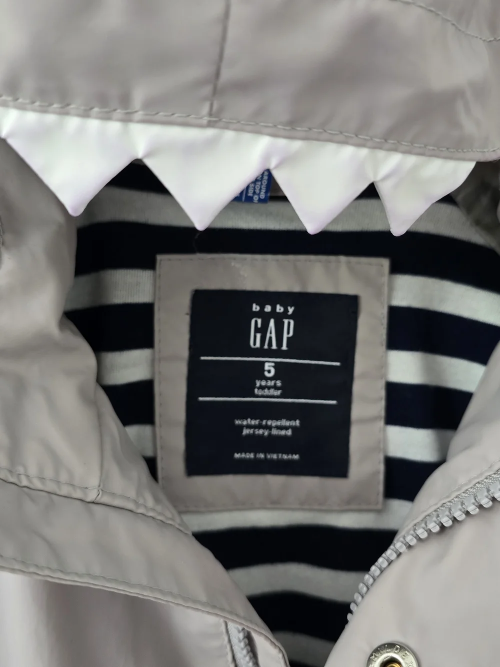 GAP Hooded Kids Raincoat
